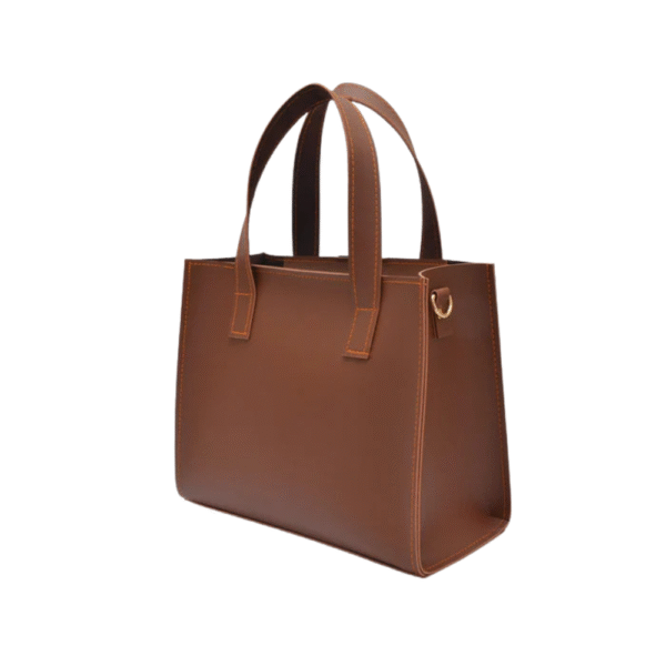 Mirevia Strip Bag Brown - Image 3