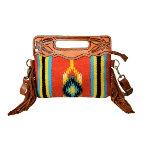 Mirevia Boho Tribal Crossbody Bag – Handwoven Southwest Style