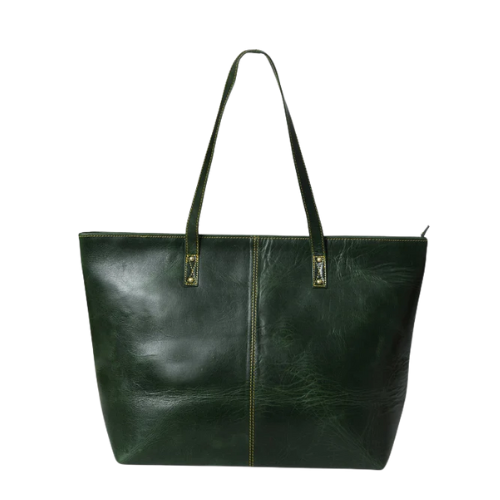 Mirevia Verde Executive Leather Shoulder Bag
